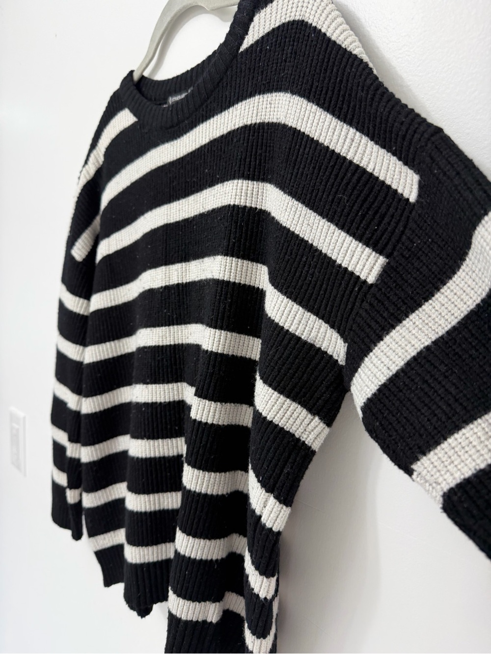 Stradivarius Striped Knit Sweater - Picture 7 of 8
